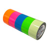 Taśma fluorescencyjna MIX 5 kolorów 50mm x 10m – Trafiki