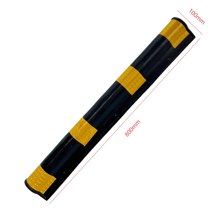 Narożnik ochronny gumowy 800x100x20 mm – Trafiki