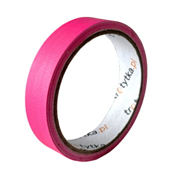 Taśma odblaskowa fluorescencyjna różowa, 20 mm x 5 m - Trafiki