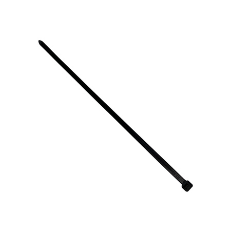 Opaski do kabli czarne UV 4,8x200 mm – Trafiki