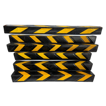 Narożnik ochronny gumowy 1000x100x10 mm – Trafiki