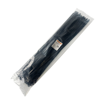 Opaski do kabli czarne UV 9,0x700 mm – Trafiki