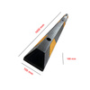 Gumowy ogranicznik parkingowy, 1650 mm x 150 x 100 mm - Trafiki