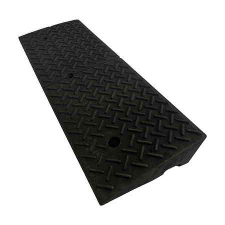 Najazd gumowy typu klin - 1000 mm x 350 mm x 110 mm - Trafiki