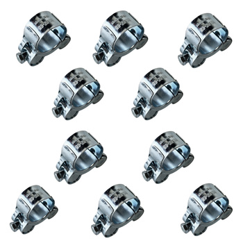 Komplet 10 szt. opasek W1 GBS Ø23-25 mm, M5x40 - Trafiki