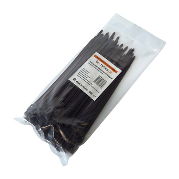 Opaski do kabli wielokrotnego użytku brązowe UV 4,8x200 mm – Trafiki