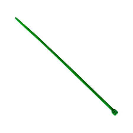 Opaski do kabli zielone UV 3,6x200 mm – Trafiki