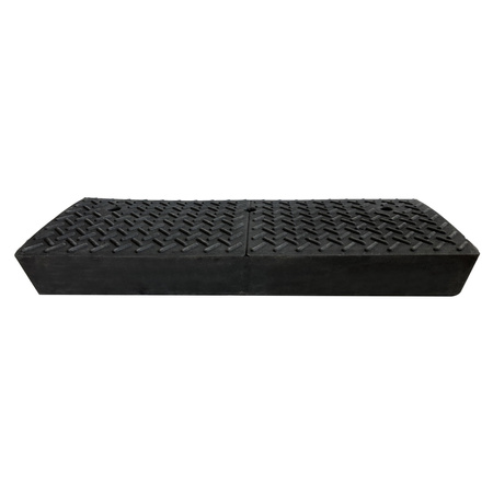 Najazd gumowy typu klin - 1000 mm x 350 mm x 140 mm - Trafiki