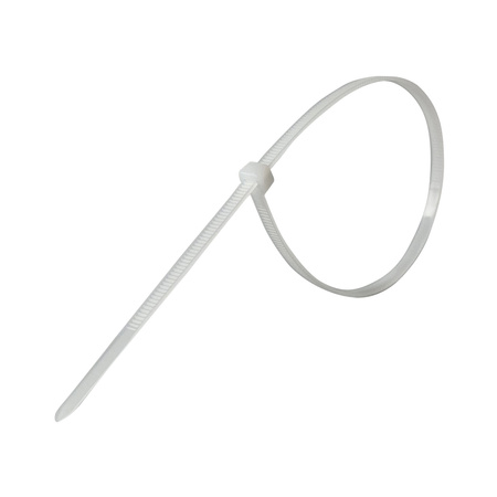 Opaski do kabli białe UV 3,6x370 mm – Trafiki