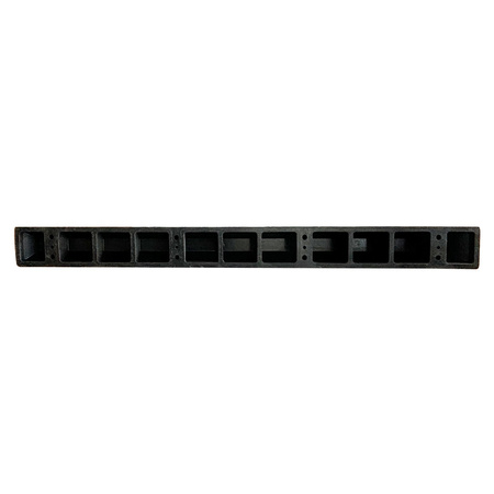 Gumowy ogranicznik parkingowy - 1830 mm x 150 mm x 100 mm - Trafiki