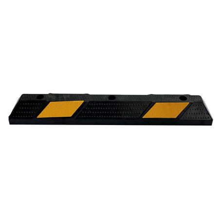 Gumowy ogranicznik parkingowy - 900 mm x 150 mm x 100 mm  + Trafiki