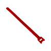Rzepowy organizer do przewodów 310 mm czerwony 8 sztuk - Trafiki