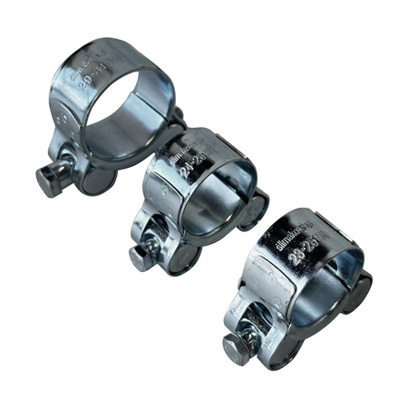 Komplet 10 szt. opasek W1 GBS Ø23-25 mm, M5x40 - Trafiki