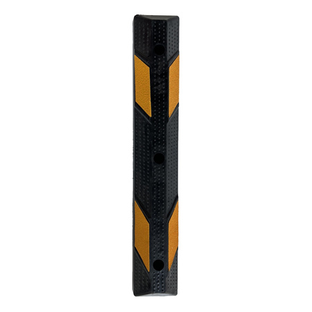 Gumowy ogranicznik parkingowy - 900 mm x 150 mm x 100 mm  + Trafiki