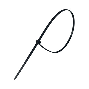 Opaski do kabli czarne UV 3,6x370 mm – Trafiki