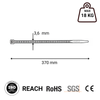 Opaski do kabli niebieskie UV 3,6x370 mm – Trafiki