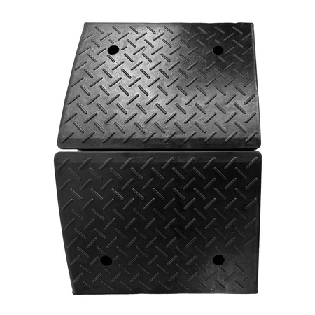 Rampa najazdowa typu klin - 500 mm x 800 mm x 140 mm - Trafiki