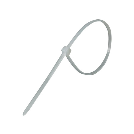Opaski do kabli białe UV 2,5x200 mm – Trafiki