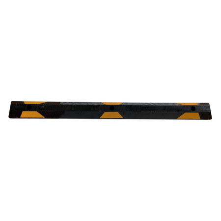 Gumowy ogranicznik parkingowy, 1650 mm x 150 x 100 mm - Trafiki