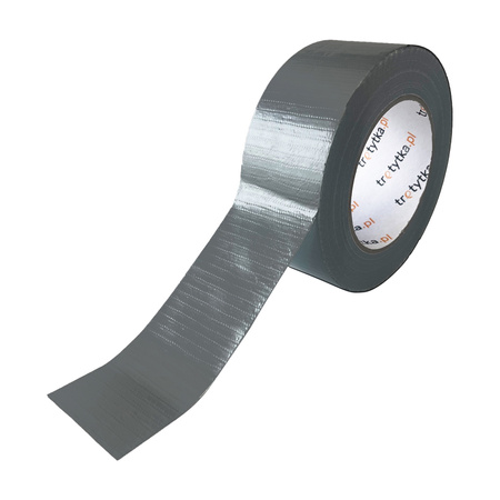 Taśma materiałowa GAFER 48mm x 50m srebrna – Trafiki