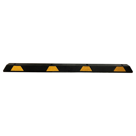 Gumowy ogranicznik parkingowy - 2000 mm x 150 mm x 100 mm - Trafiki
