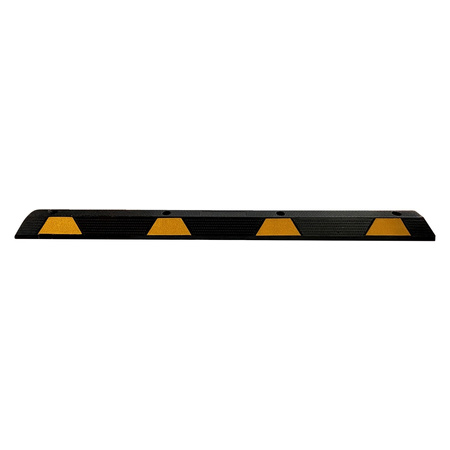 Gumowy ogranicznik parkingowy - 1830 mm x 150 mm x 100 mm - Trafiki