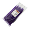 Opaski do kabli wielokrotnego użytku fioletowe UV 4,8x200 mm – Trafiki