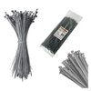 Opaski do kabli szare UV 3,6x200 mm – Trafiki