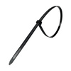 Opaski do kabli czarne UV 7,6x500 mm – Trafiki