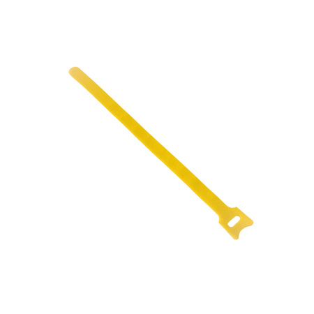 Rzepowy organizer do przewodów 310 mm żółty 8 sztuk - Trafiki