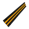 Odbojnica ścienna gumowa 1000x200x25 mm – Trafiki