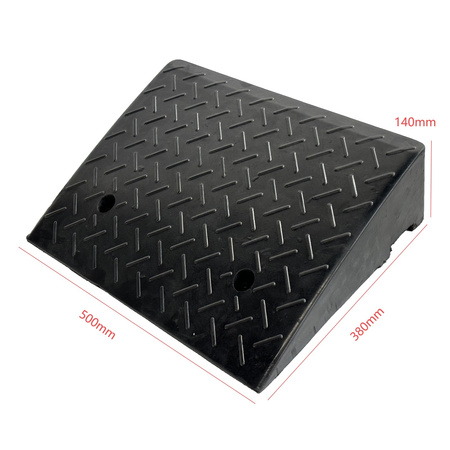 Najazd klinowy gumowy 500x380x140 mm – Trafiki