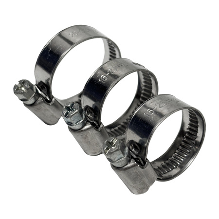Opaska ślimakowa W2 Ø16-25 mm, szer.12 mm – Trafiki