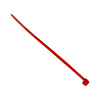 Opaski do kabli czerwone UV 2,5x100 mm – Trafiki