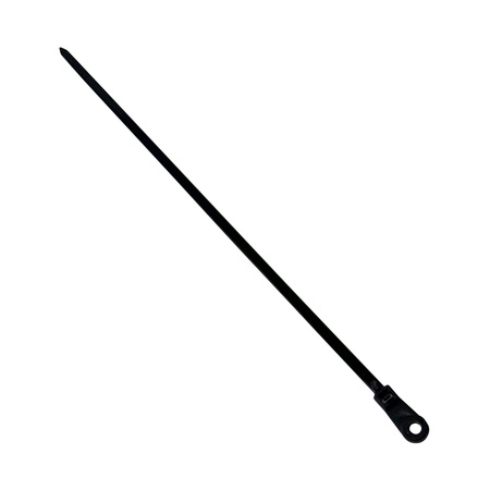 Opaski montażowe do kabli czarne UV 3,5x200 mm – Trafiki