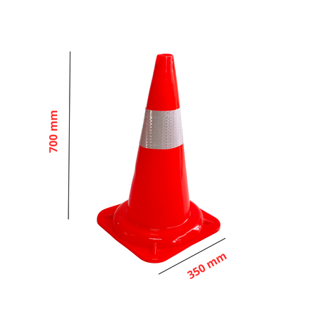 Pachołek ostrzegawczy miękki 700 mm (70 cm) – Trafiki