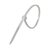 Opaski do kabli białe UV 2,5x150 mm – Trafiki