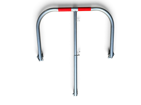Blokada Parkingowa M-Shape 700 mm x 450 mm x 290 mm – Srebrna