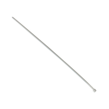 Opaski do kabli białe UV 3,6x370 mm – Trafiki