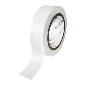Taśma izolacyjna PVC biała 18mm x 10m – Trafiki