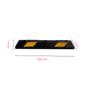 Gumowy ogranicznik parkingowy - 900 mm x 150 mm x 100 mm  + Trafiki