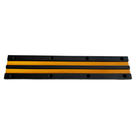 Odbojnica ścienna gumowa 1000 x 200 x 25 mm – Trafiki