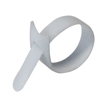 Zestaw opasek zaciskowych na rzep Magic (8 szt.) 16x310 mm, BIAŁA - Trafiki