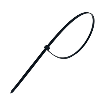 Opaski do kabli czarne UV 4,8x500 mm – Trafiki