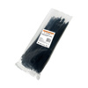 Opaski do kabli czarne UV 7,6x370 mm – Trafiki