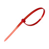 Opaski do kabli czerwone UV 3,6x200 mm – Trafiki