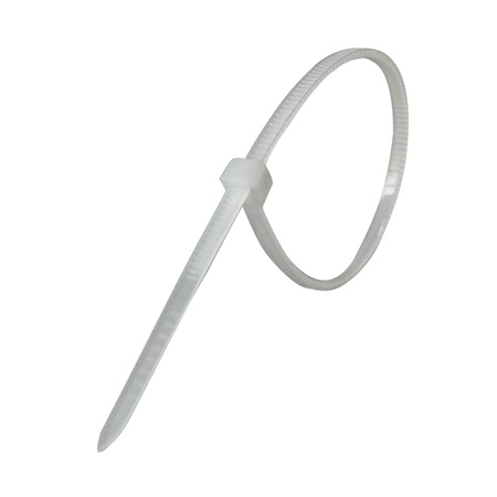 Opaski do kabli białe UV 2,5x150 mm – Trafiki