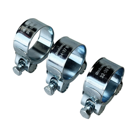 Komplet 10 szt. opasek W1 GBS Ø32-35 mm, M6x50 - Trafiki