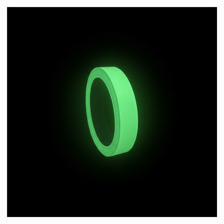 Taśma fluorescencyjna w kolorze zielonym 20 mm x 10 m - Trafiki