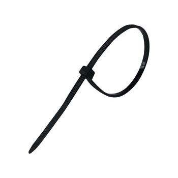 Opaski do kabli czarne UV 2,5x150 mm – Trafiki